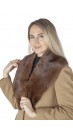 Scandinavian mink fur collar